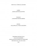 ENSAYO DE LA TEORIA DE LA DECISIÓN