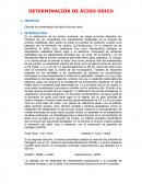 Determinación del ácido úrico