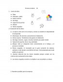 Ejemplo de proyecto general sobre la empresa