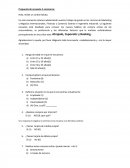 Propuesta de encuesta E-commerce: