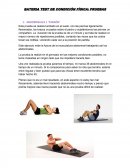 BATERIA TEST DE CONDICIÓN FÍSICA: PRUEBAS