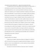 ANÁLISIS DE COSTO COMPETITIVO: MARCO DEL MANEJO DE COSTO.