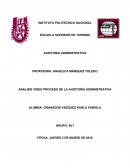 ANALISIS VIDEO PROCESO DE LA AUDITORÍA ADMINISTRATIVA