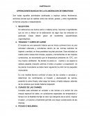 OPERACIONES BÁSICAS DE ELABORACIÓN DE EMBUTIDOS.