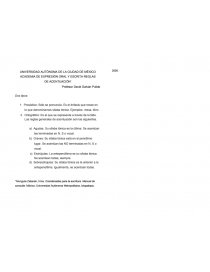 Las Reglas de acentuación y tildación.. Página 1