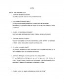 Cuestionario sobre Japón.