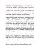 Identidad chilena de nuestra generacion