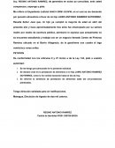 Modelo Cese de obligacion alimentaria