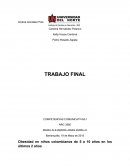 Obesidad en niños colombianos de 5 a 10 años en los últimos 2 años