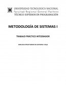 ANALISIS ESTRUCTURADO DE SISTEMAS: CAFyS