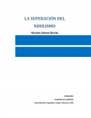 LA SUPERACIÓN DEL NIHILISMO