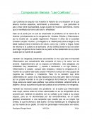 Composición literaria “Las Coéforas”