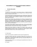 PROCEDIMIENTO DE INSTALACIÓN DE REDES LOBERAS Y PECERAS