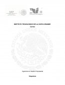 Finanzas en las Organizaciones - Reporte de análisis de índices.