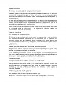 Primer Diapositiva: El proceso de construcción de la representación social.