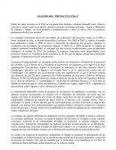 ANÁLISIS DEL “PROYECTO CONGA”