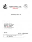 UNIDAD ACADEMICA DE CONTADURÍA Y ADMINISTRACION: DIAGNOSTICO CHRYSLER