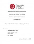 Crisis en los Estados Unidos: Políticas y Resultados.