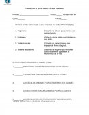 Prueba Coef. 2 quinto básico Ciencias naturales.