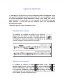 Los Signos de repeticion Musical