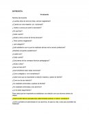 Entrevista de observacion