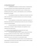 Las ideas principales de la lectura. El concepto de interregionalismo