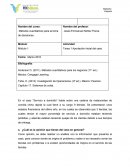 Objeto del tema 2. Herramientas de teoría de decisiones