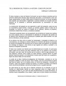 De la memoria del poder