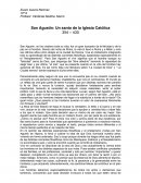 San Agustín: Un santo de la Iglesia Católica