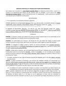 CONTRATO INDIVIDUAL DE TRABAJO POR TIEMPO INDETERMINADO.