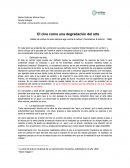 LA OBRA DE ARTE EN LA REPRODUCCIÓN MECÁNICA.