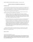 Deducciones Fiscales en Personas Morales