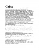 Principales rasgos físicos e hidrológicos de China