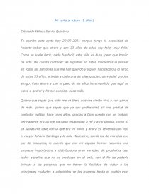 Estimado Wilson Daniel Quintero.. Página 1