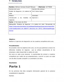 Realizar un ejercicio de integración con los nuestros compañeros del curso... Página 1