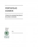 TÉCNICO EN ADMINISTRACIÓN DE RECURSOS HUMANOS.