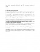 ResumenMarc Bloch – Introducción a la Historia, Cap. 1 La Historia, Los Hombres y el Tiempo.