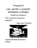 Por su obra se conoce al artesano