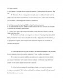 En tu opinión, ¿Se trataba de una decisión de Marketing o de investigación de mercado? ¿Por qué?