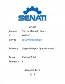 Calidad total. La cultura organizacional de la empresa.