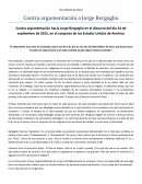 Contra Argumentacion a Jorge Bergoglio