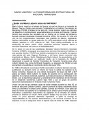 MARIO LABORÍN Y LA TRANSFORMACIÓN ESTRUCTURAL DE NACIONAL FINANCIERA