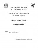 Etica y la Globalización