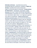 Divisas. Entrada de divisas: -exportaciones,turismo, transporte,seguros,inversiones, prestamos. Salida de divisas