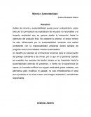 Minería y Sustentabilidad