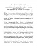 Ensayo “Una historia critica de la psicologia”