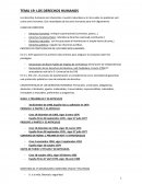 TEMA 19: LOS DERECHOS HUMANOS