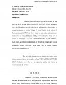 Demanda de juicio intestamentario