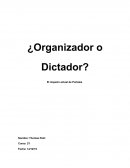 Diego Portales Organizador o Dictador ?