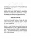 INFLUENCIA DE LA ADMINISTRACIÓN PREHISTÓRICA.